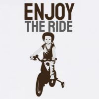 Enjoy The Ride Short Acrylic Beanie