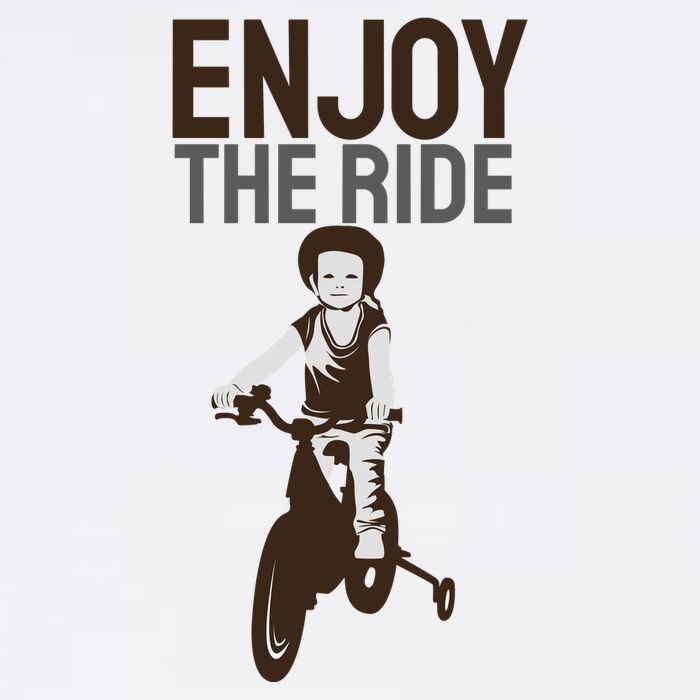 Enjoy The Ride Short Acrylic Beanie