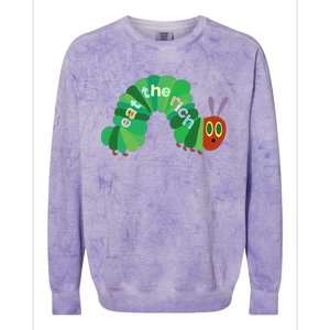 Eat The Richs Hungry Caterpillars Colorblast Crewneck Sweatshirt