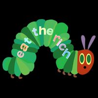 Eat The Richs Hungry Caterpillars Poster