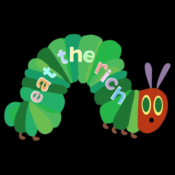 Eat The Richs Hungry Caterpillars Poster