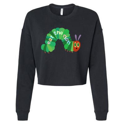 Eat The Richs Hungry Caterpillars Cropped Pullover Crew