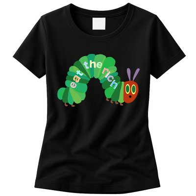 Eat The Richs Hungry Caterpillars Womens T-Shirt