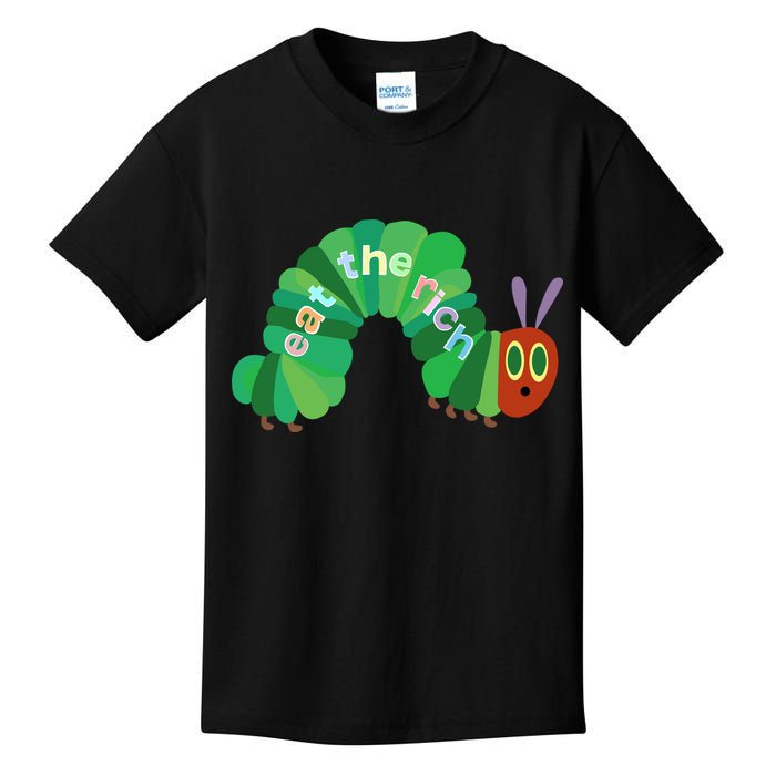 Eat The Richs Hungry Caterpillars Kids T-Shirt