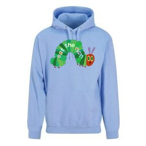 Eat The Richs Hungry Caterpillars Unisex Surf Hoodie