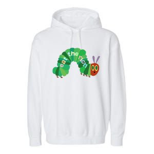 Eat The Richs Hungry Caterpillars Garment-Dyed Fleece Hoodie