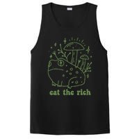 Eat The Rich Frog Anti Capitalist PosiCharge Competitor Tank