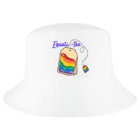 Equali Tea Rainbow Pride Month Lgbt Lgbtq Cool Comfort Performance Bucket Hat