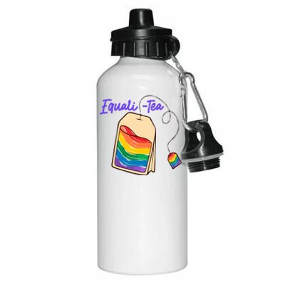 Equali Tea Rainbow Pride Month Lgbt Lgbtq Aluminum Water Bottle