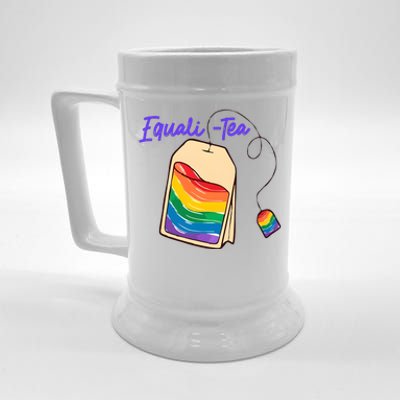 Equali Tea Rainbow Pride Month Lgbt Lgbtq Beer Stein