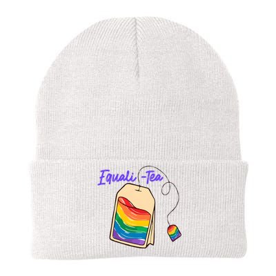 Equali Tea Rainbow Pride Month Lgbt Lgbtq Knit Cap Winter Beanie