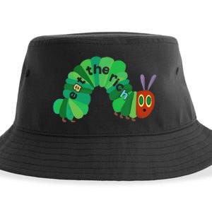 Eat The Rich Hungry Caterpillar Sustainable Bucket Hat