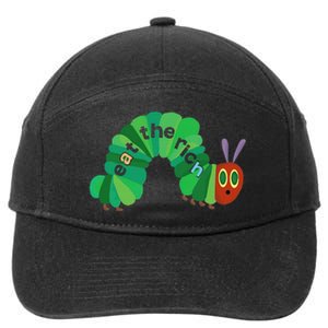 Eat The Rich Hungry Caterpillar 7-Panel Snapback Hat