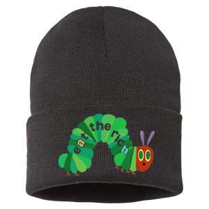 Eat The Rich Hungry Caterpillar Sustainable Knit Beanie