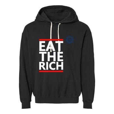 Eat The Rich Uaw Garment-Dyed Fleece Hoodie