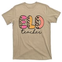 ELD Teacher Retro Leopard Back To School T-Shirt