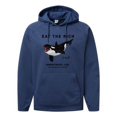 Eat The Rich Orca Revolution 2024 Performance Fleece Hoodie