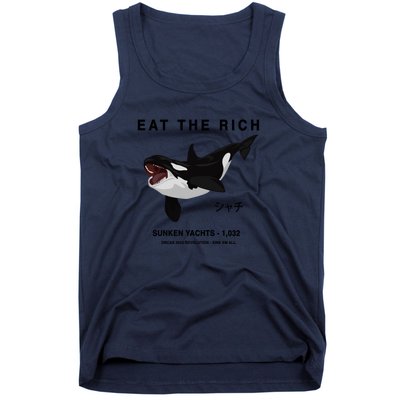 Eat The Rich Orca Revolution 2024 Tank Top