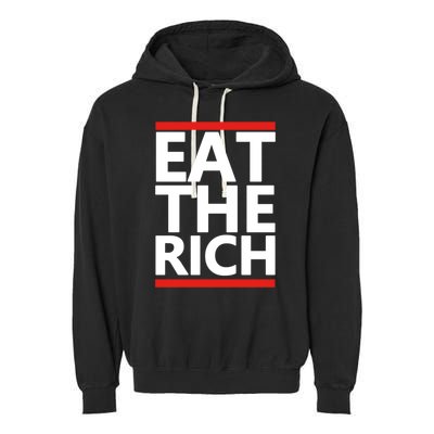 Eat The Rich Uaw Garment-Dyed Fleece Hoodie