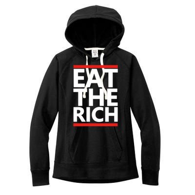 Eat The Rich Uaw Women's Fleece Hoodie