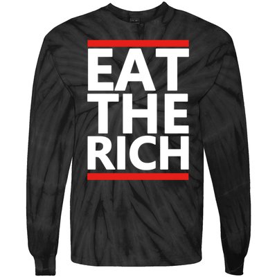 Eat The Rich Uaw Tie-Dye Long Sleeve Shirt