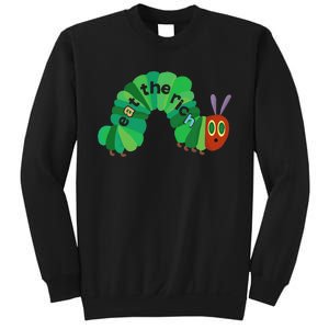 Eat The Rich Hungry Caterpillar funny animal Sweatshirt