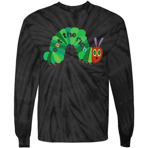 Eat The Rich Hungry Caterpillar funny animal Tie-Dye Long Sleeve Shirt