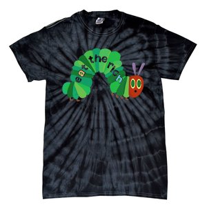 Eat The Rich Hungry Caterpillar funny animal Tie-Dye T-Shirt