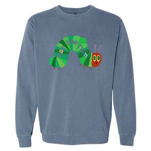 Eat The Rich Hungry Caterpillar funny animal Garment-Dyed Sweatshirt