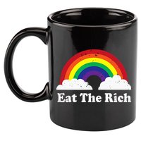Eat The Rich 11oz C Handle Ceramic Mug