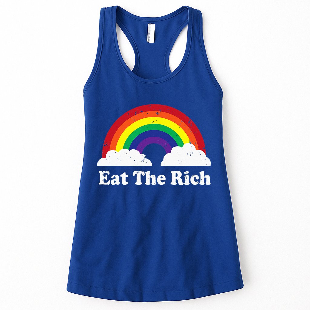 Eat The Rich Womens Tank Top