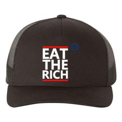 Eat The Rich Uaw Yupoong Adult 5-Panel Trucker Hat