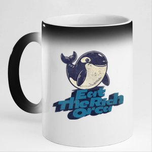 Eat The Rich Orca 11oz Black Color Changing Mug