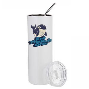 Eat The Rich Orca Stainless Steel Tumbler