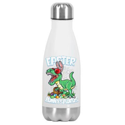 Easter T Rex Dinosaur Bunny Saurus Egg Hunt TRex Stainless Steel Insulated Water Bottle