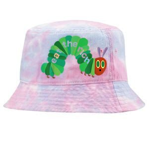 Eat The Rich Hungry Caterpillar Tie-Dyed Bucket Hat