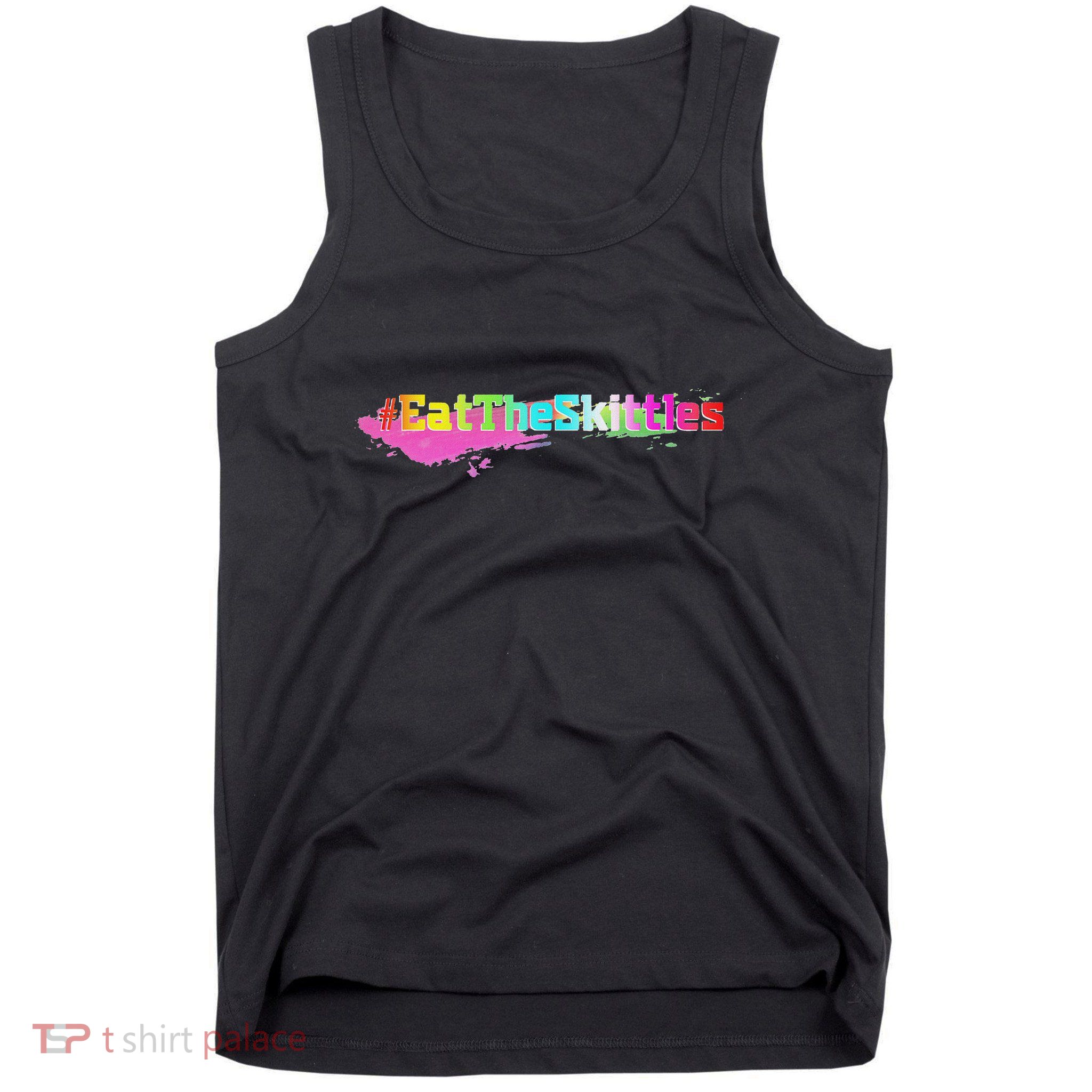 Eat The Skittles Funny Political Tank Top