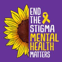 End The Stigma Mental Health Matters Mental Awareness Cooling Performance Crew T-Shirt
