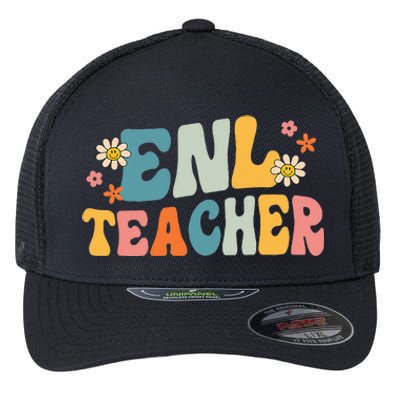 ENL Teacher Squad English New Language Squad Crew Team Flexfit Unipanel Trucker Cap