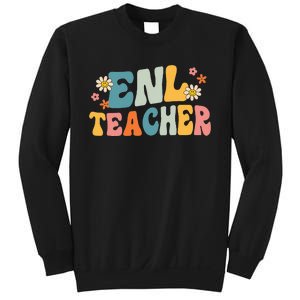 ENL Teacher Squad English New Language Squad Crew Team Sweatshirt