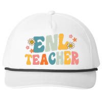 ENL Teacher Squad English New Language Squad Crew Team Snapback Five-Panel Rope Hat