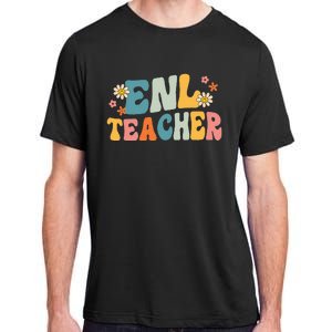 ENL Teacher Squad English New Language Squad Crew Team Adult ChromaSoft Performance T-Shirt