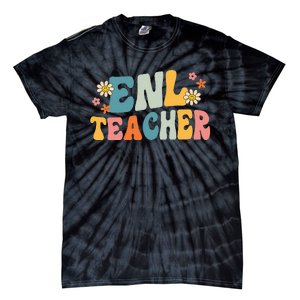 ENL Teacher Squad English New Language Squad Crew Team Tie-Dye T-Shirt