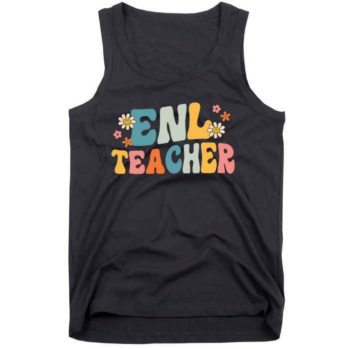 ENL Teacher Squad English New Language Squad Crew Team Tank Top