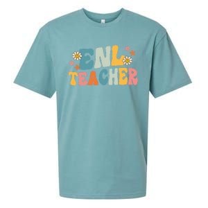 ENL Teacher Squad English New Language Squad Crew Team Sueded Cloud Jersey T-Shirt