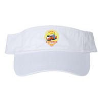 Enjoy The Summer Funny Summer Vibes Valucap Bio-Washed Visor