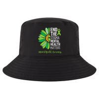 End The Stigma Mental Health Matters Awareness Brain Illness  Cool Comfort Performance Bucket Hat