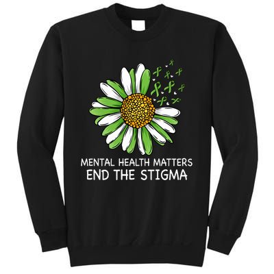 End The Stigma Mental Health Awareness Sweatshirt