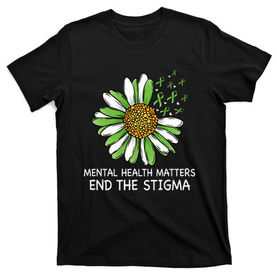 End The Stigma Mental Health Awareness T-Shirt