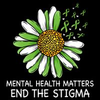 End The Stigma Mental Health Awareness Sustainable Bucket Hat